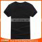 wholesale all size Comfortable black plain cotton t-shirt for men