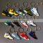 Hot sales Air jordan sneaker 2d 3d keychains running shoe keychain all generation