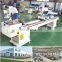 pvc/upvc window machinery double miter saws for upvc profile