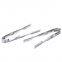 Solid Stainless Steel Cooking Bbq Bartender Ice Tongs