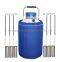 Small Portable Vacuum biological storage transport Liquid Nitrogen dewar flask tank container Factory Price