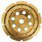 Double Row Segment High Frequency diamond cup grinding wheel