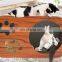Funny corrugated paper cat scratching board stereo shape cat toy with footprint