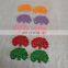 3mm felt place mat or custom leaf shape