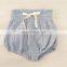 Baby Girls Boys Muslin Cotton Linen Blend Bloomer  Loose Harem Bloomer Shorts