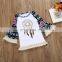 Stylish Children Summer Casual Wear Dress Boutique Cotton Kids Dresses