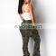 New Autumn Winter Female Denim Pants Women Skinny Hole Spliced Camouflage Print Jeans Sexy pencil Bandage Trousers