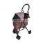 Hot Sale Pet Travel Carrier Foldable Portable Dog Stroller 4 Wheels Pet Stroller