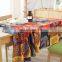 Factory Wholesale Customize Logo Tablecloth Mayan Style Table Cloth Cotton Linen Table Cloth Decorative