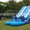 double tube lane inflatable water slide for sale