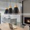 Hot Sale Zhongshan Lighting Factory Slope Pendant Lamps & Wooden Chandeliers Pendant Lights