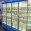 freezer glass door for convenience stores