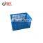 Customized Stackable For Food And Nestable Vented Plastic Crate Mould