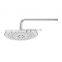 SH-3721 Leelongs Air Intake Round Plastic 9 inch Chromed Bathroom Rain Shower Head