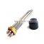 Industrial screw plug immersion tubular thermal oil heaters