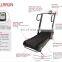 low noise manual curved treadmill  mechanical treadmill fitness for health running machine  gym training exercise  equipment