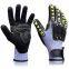 Anti Vibration HPPE TPR Rubber Nitrile Sandy Coated Anti-impact Work Gloves
