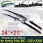 for Honda Pilot MK1 2003~2008 YF1 YF2 Car Wiper Blade Front Windscreen Wipers Car Accessories MR-V MRV 2004 2005 2006 2007