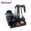 Wholesales Honeyson new 0.8L cordless kettle electric drawer tray set hotel