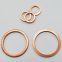 16*22*1.5mm flat copper washer ring washer copper washer made in China