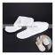 1/5 Pairs White Towelling Open Closed Toe Hotel Women Slippers Sandals Disposable Spa Shoes Disposable Paper Slipper