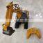 Plastic and Alloy Bucket Vehicle HuiNa 550 1/64 RC Remote Control Moedel Excavator