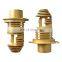 Brass Aluminum Stainless steel cnc parts nodize CNC part prototype manufacturer CNC machining center in China