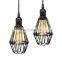 Colorful Vintage Edison Pendant Lamp E27 Retro Rustic Hanging Light