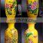2017 New Various Famille Rose Porcelain Yellow Chinese Ceramic Vase For Home Decor