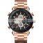 Skmei watch 1636 3atm waterproof stainless steel case back men business digital watch