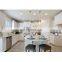 Luxury solid wood white shaker design with  laminate doors kitchen skins cabinet