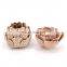 high quality pink ceramic lotus flower candle holder for wedding decorations