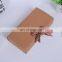 Bulk Sale Private Label Large Capacity Foldable Present Boxes Kraft Paper Gift Box Closure with Ribbon