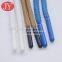 25mm glossy black color plastic aglet for hoodies OEM shoe string aglet boot shoe laces buckle