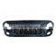 J380 Grill High Quality Front Grill Modified Carbon Fiber Auto Accessories Black ABS Grill For Jeep W Rangler JK 07-17