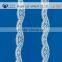 Nylon Spandex Crochet french lace trimming,Lace Trims with pearl for Bras