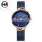 Hannah Martin 119 New Hot Sale Women Watch Rhinestone Embossed Rose Gold Mesh Belt Japanese Movement Waterproof Quartz Watch