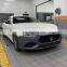 Runde  PP Material For 14-20 Maserati Ghibli Upgrade 2021 Trofeo Style Body Kit Front Bumper Rear Bumper Rear Lip