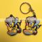 2015 3d soft pvc key ring , pvc keychain , soft pvc key holder ,