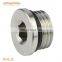 hose pipe brass screw pneumatic compression nipple pipe fittings bsp male threaded