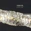Contemporary Vintage Long Living Room Staircase Big Ceiling Large Luxury Crystal Pendant Lighting