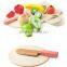 2015 High Quality Wooden Kitchen Toy Fruit Cut Toy For Children Colorful Baby Kitchen Toy