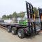 Triaxle low bed semitrailer with good price for sale 008615826750255 (Whatsapp)