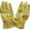 No Lining Short Wing Thumb Grain Cow Leather Welder Gloves