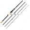 JOHNCOO NEWEST Casting Rod 2.1m 2.4m 2.7m 3m  Carbon Fishing Rod 4 Sections Travel Rod