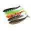 JOHNCOO Soft Bait Crazy Shiner Fishing Lure 75mm 100mm Soft Bait Silicone Bass Pike Minnow Swimbait Plastic Shad Lure