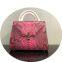New Imported Python Leather 26cm Portable One-Shoulder Messenger Bag Fashion Trend Casual All-Match High-End