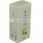 Free Samples China Supplier Small Boxes Packaging Folded Custom Printed LOGO Oil Paper White Paper Card Box Packaging