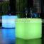 Hot sale Waterproof plastic remote control light led cube chair 40 cm led sitting cube