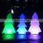 Smart Christmas Tree Lights Rgbw /Christmas Lights Decoration Holiday Rechargeable PE Plastic Led Tree Star Snow Led Decor Light